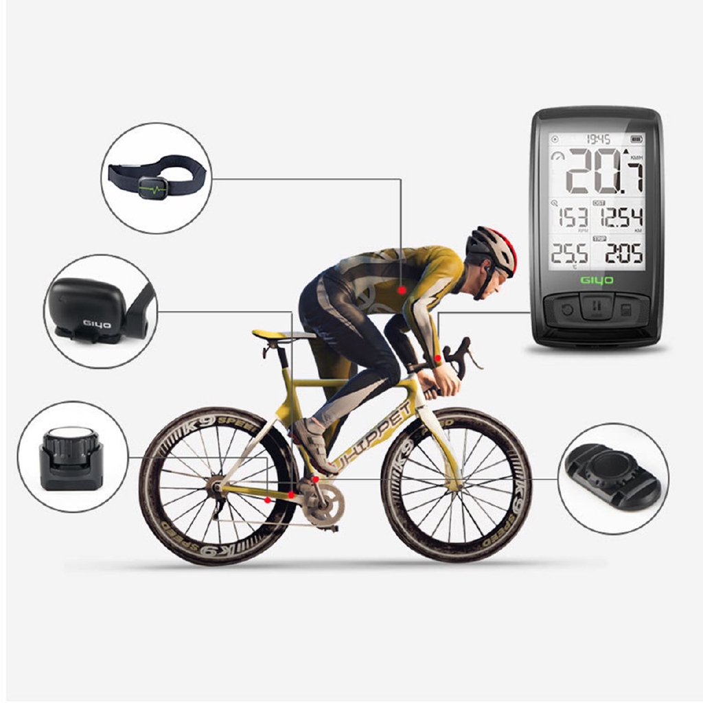 bicycle odometer wireless