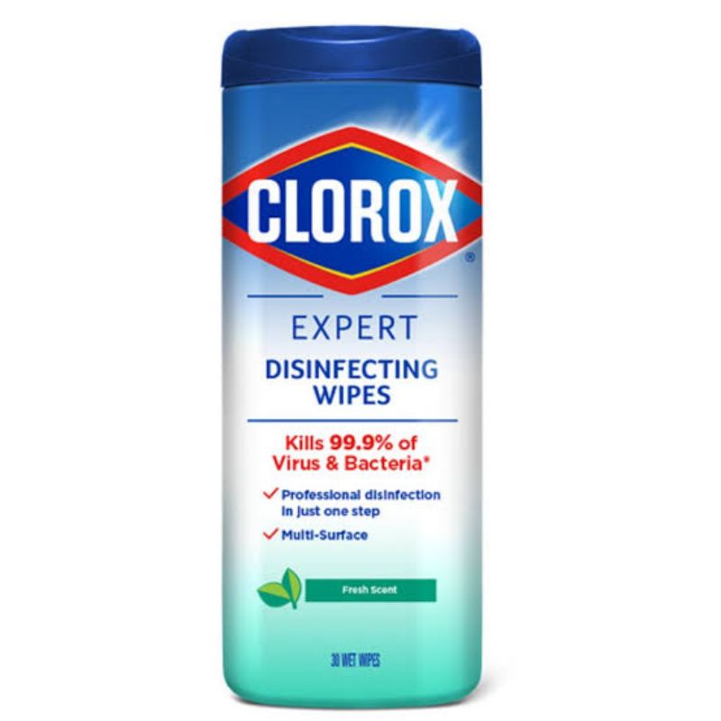 Clorox Expert Disinfecting Wipes 30 Wet Wipes Shopee Philippines