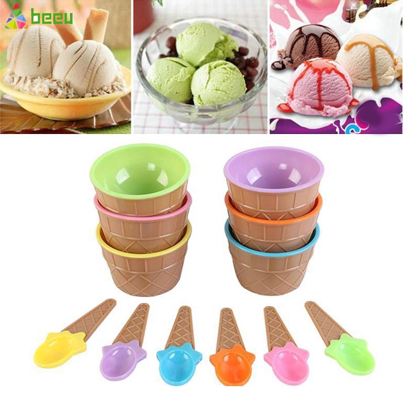 Hot sale Candy Color Ice Cream reusable 