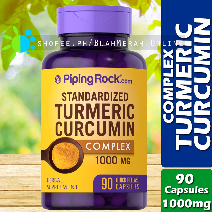 TURMERIC CURCUMIN COMPLEX 1000mg x 90 Capsule with Black Pepper Extract