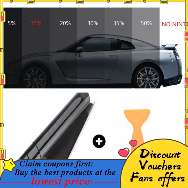 Uncut Roll Window Tint Film 15 20 25 35 50 Vlt 10ft Feet Car Home Office Glass Dax Shopee Philippines