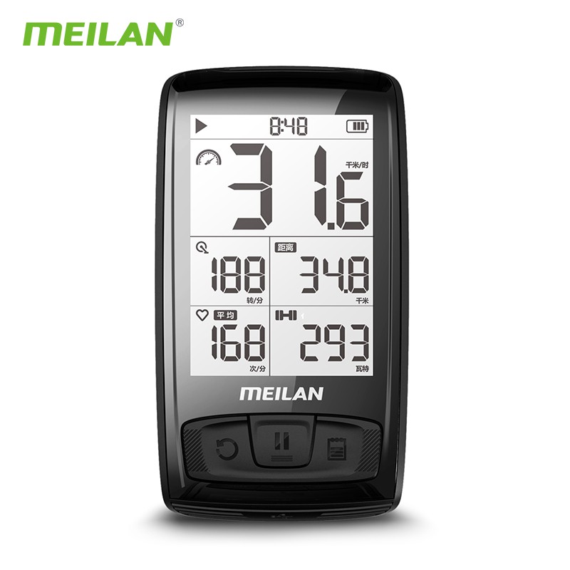 Meilan M4 GPS Bike Computer Waterproof Cycling Computer Positioning ... - 3289125eD0c38763b6ea057055e2D555