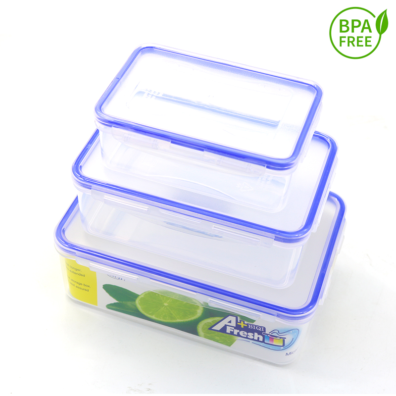 Rectangle 3pcs Food Container Tupperware 2L Shopee Philippines