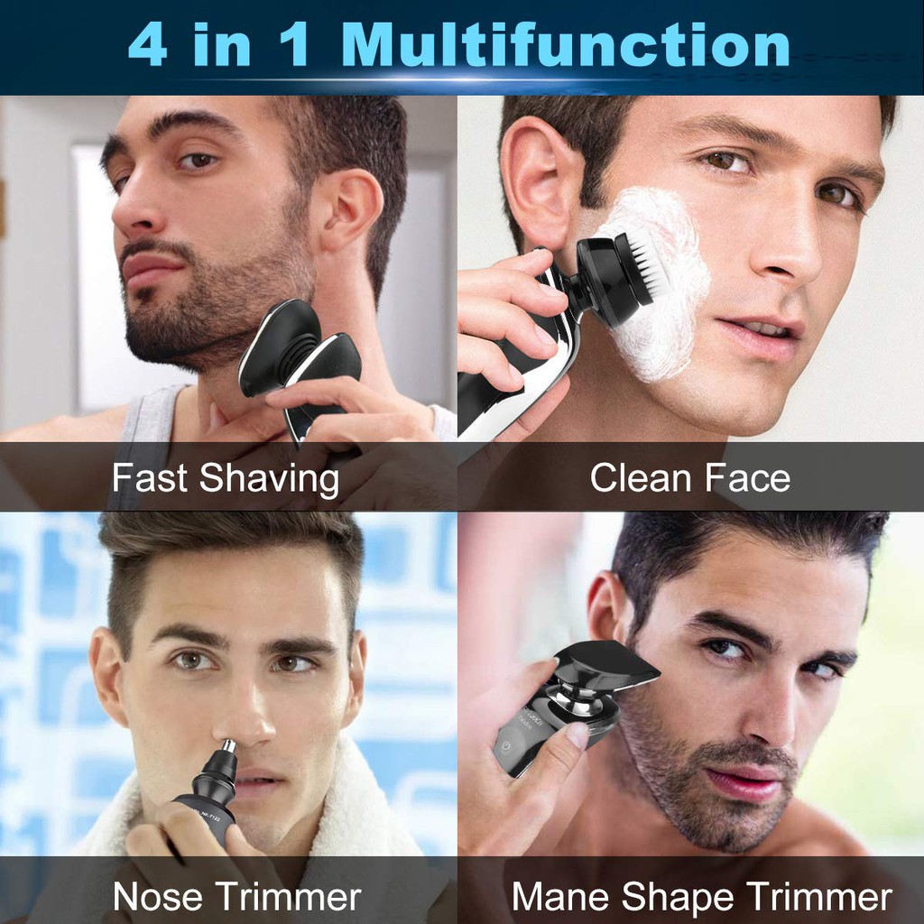 clean shave with trimmer