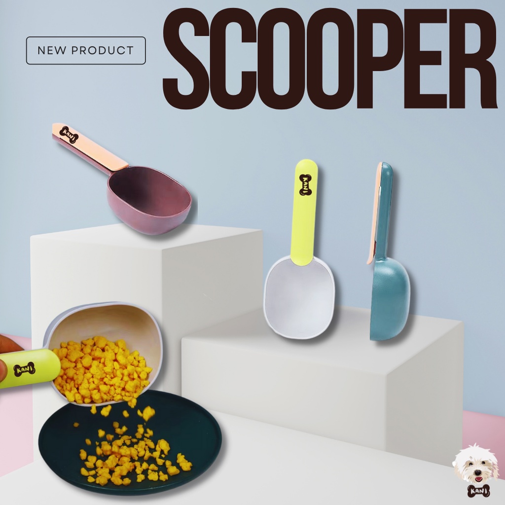Pet Food Spoon Dog Cat Food Grain Treats Scoop Bag Sealing Clip Multi function Measuring Spoon #3