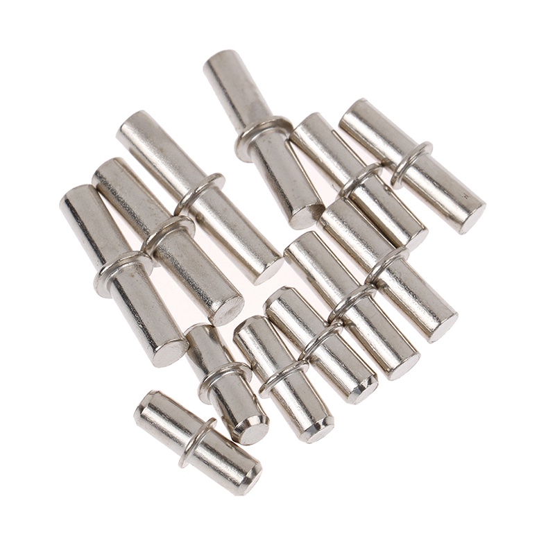 20Pcs Metal Wardrobe Shelf Support Pins Studs Pegs Bookcases