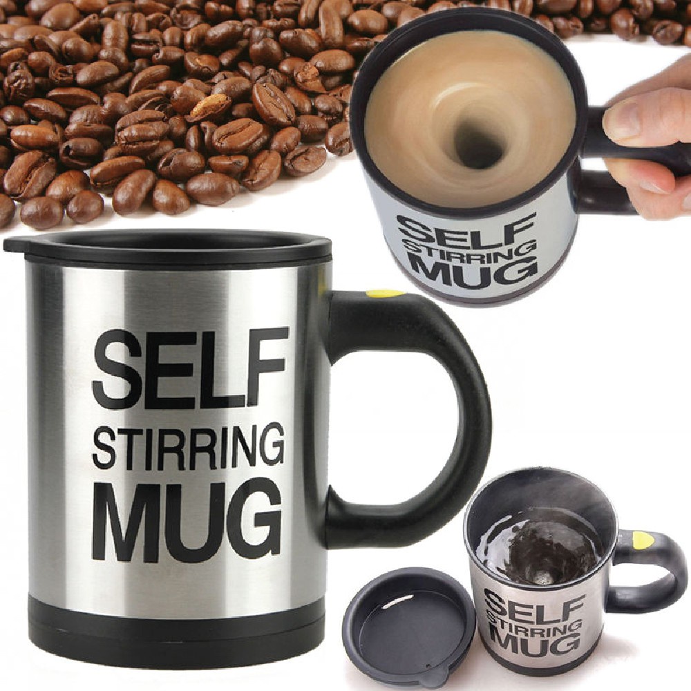 CQW.NO1 Automatic Self Stirring Mug Auto Mixing Coffee Cup