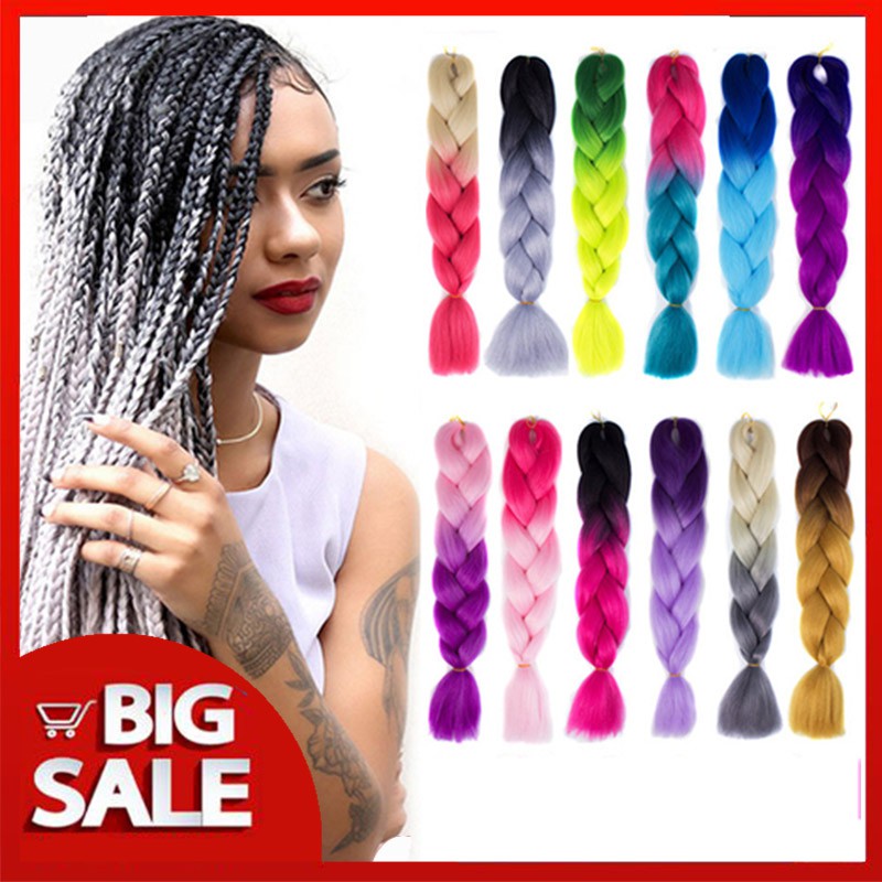 2019 Korean New Style Synthetic Braiding Crochet Hair