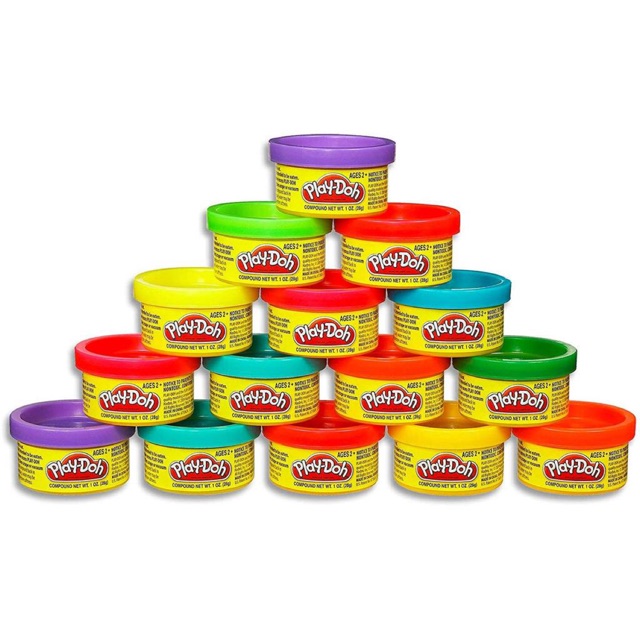 play doh tubs