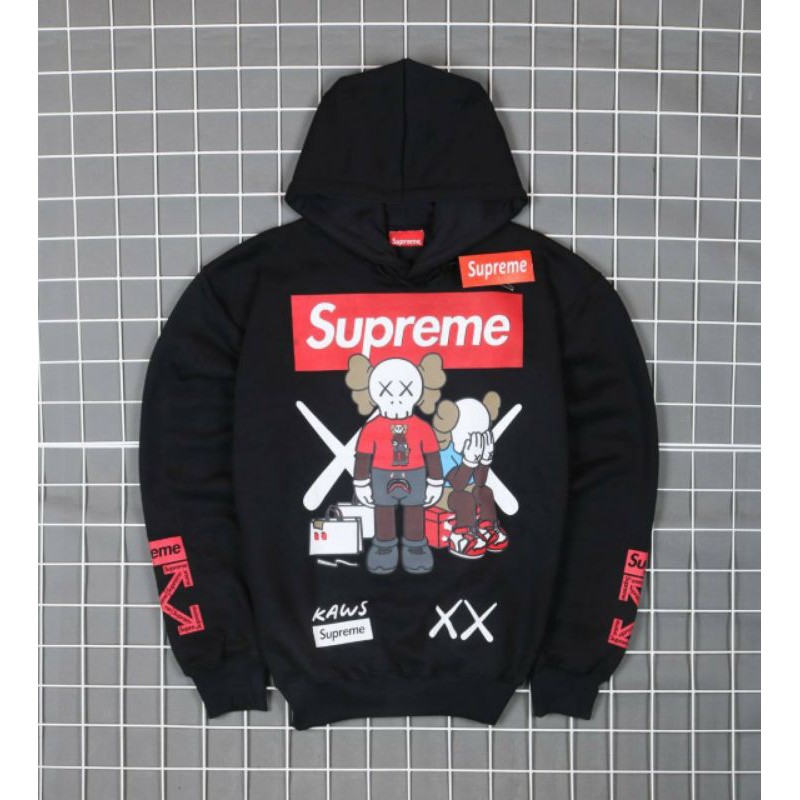 off white x supreme hoodie