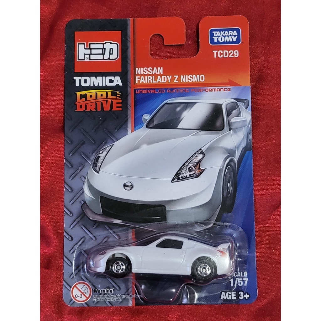 Modèle Réduit Tomica Nissan Fairlady Z édition Limitée - 1:57, Diecast, Orange, Boîte Non Ouverte