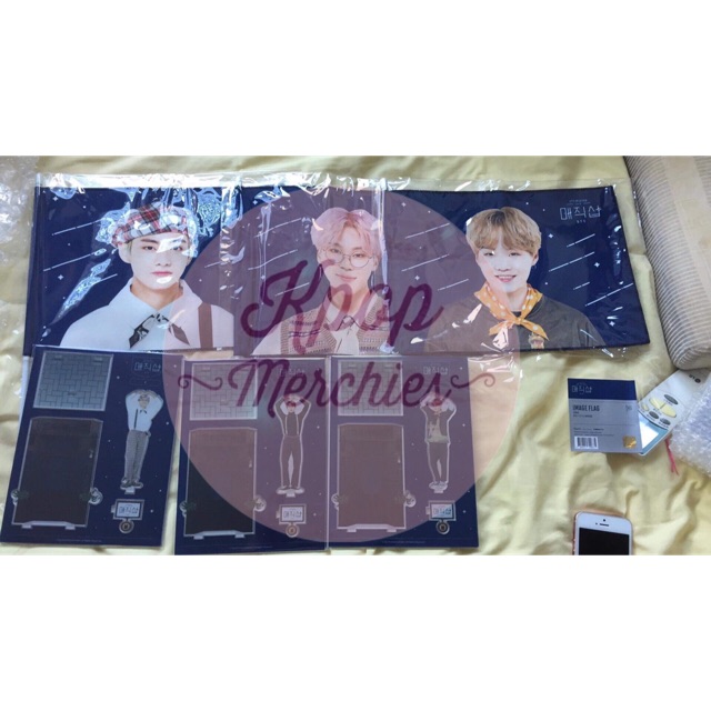 Bts 5th Muster Image Flag Acrylic Stand Shopee Philippines