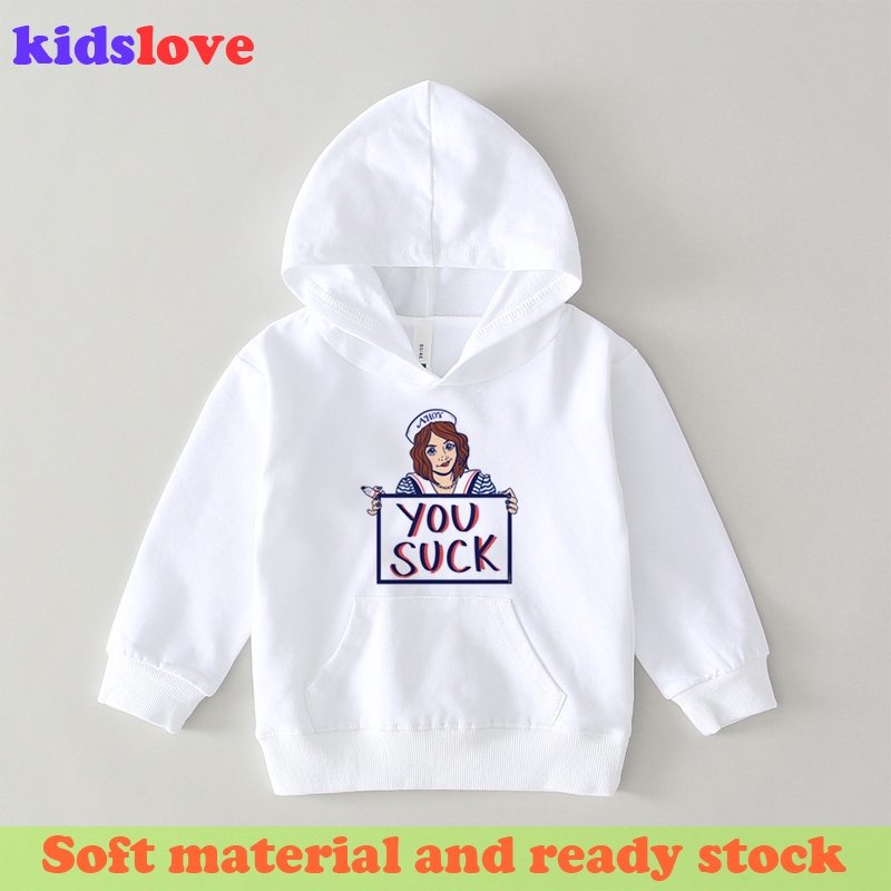 stranger things white sweatshirt