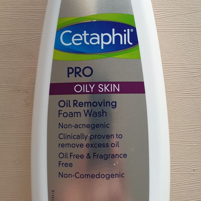 cetaphil dermacontrol foam wash ingredients