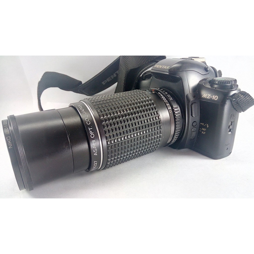 Pentax Mz 10 With Smc Zoom 80 0mm Lens Shopee Philippines