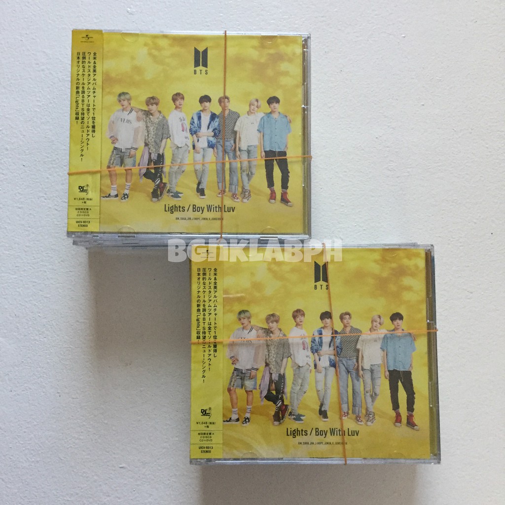 Bts 10th Japan Album Lights Boy With Luv Shopee Philippines