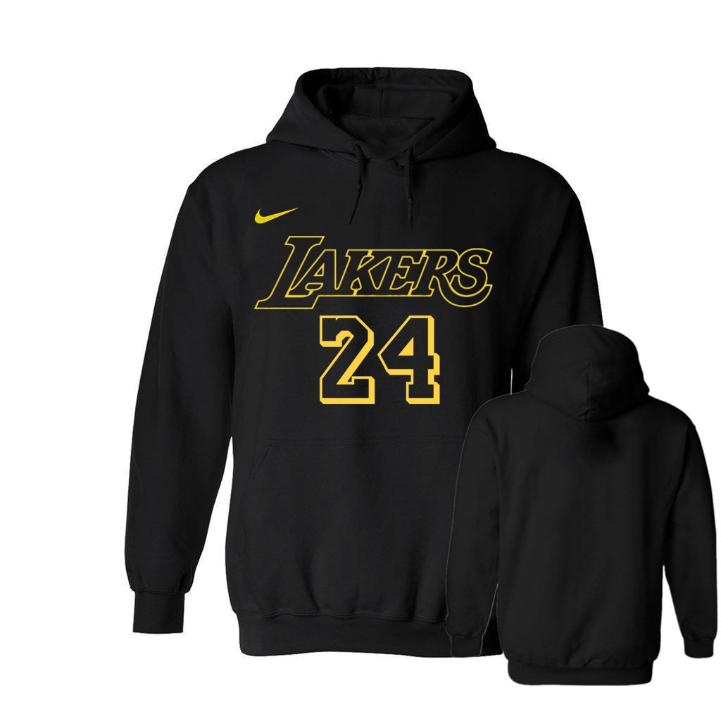 Lakers #24 Hoodie Jacket NBA Sports Los Angeles Lakers Kobe Bryant Logo ...