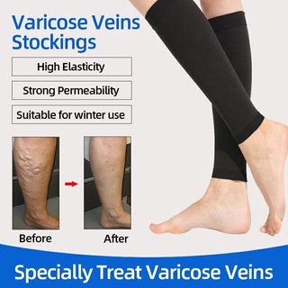 1Pair Medical Elastic Socks Support Leg Shin Socks Fatigue Relief Leg Warmer Compression Sleeve Sock