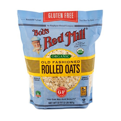 Bob S Red Mill Old Fashioned Rolled Oats 907g Regular Organic Gluten Free Shopee