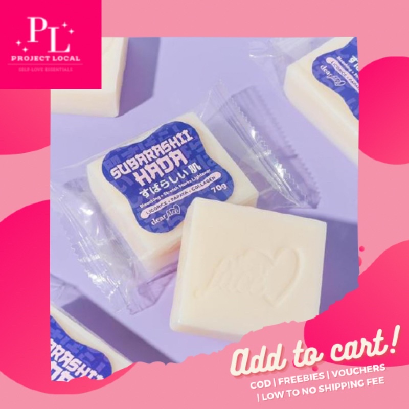 WITH FREEBIES: Dear Face Subarashii Hada Bleaching Soap