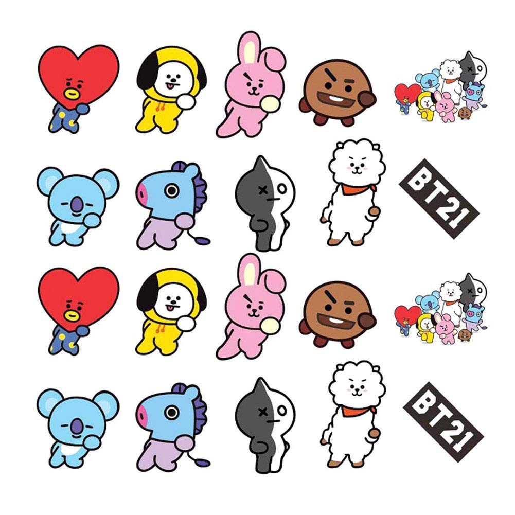  BTS  BT21  Sticker  set Shopee Philippines