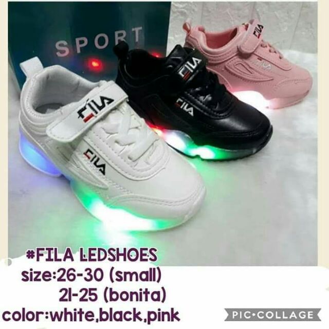 white fila trainers kids