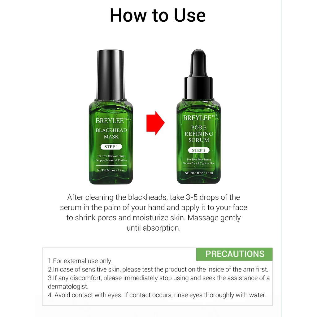 kandungan breylee pore refining serum