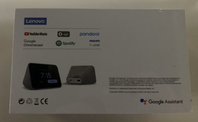 lenovo smart clock spotify