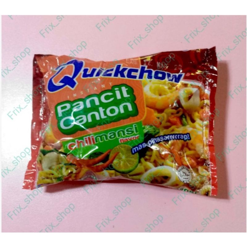 quickchow-pancit-canton-chilimansi-65g-shopee-philippines