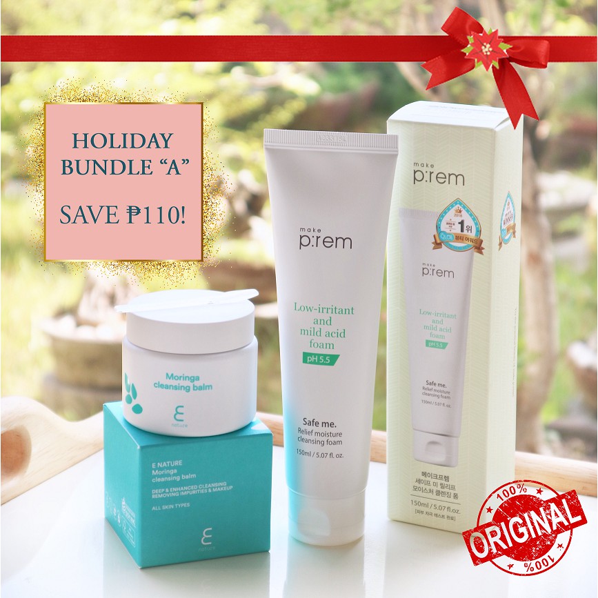 e nature moringa cleansing balm 75g