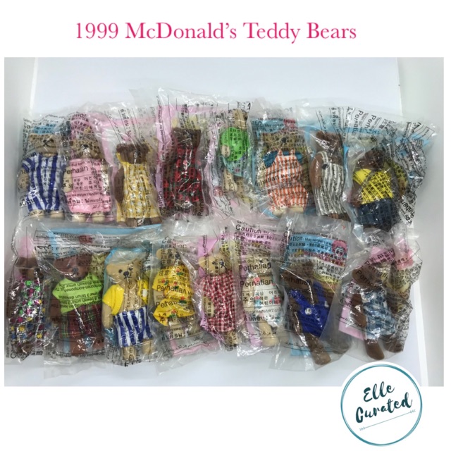 mcdonald's teddy bear collection