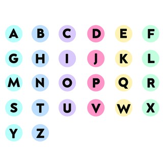 Alphabet Deco Sticker Aesthetic Stickers Letters Stickers Deco Stickers Bujo Stickers Shopee Philippines