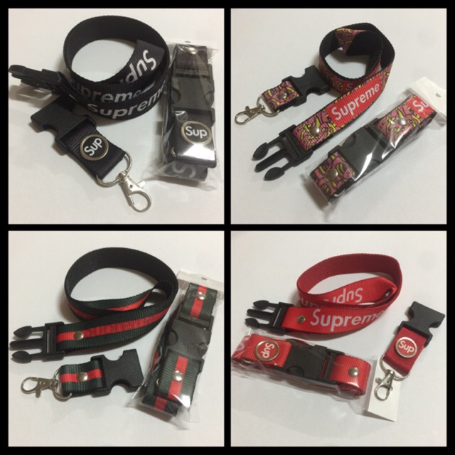 gucci lanyard id holder