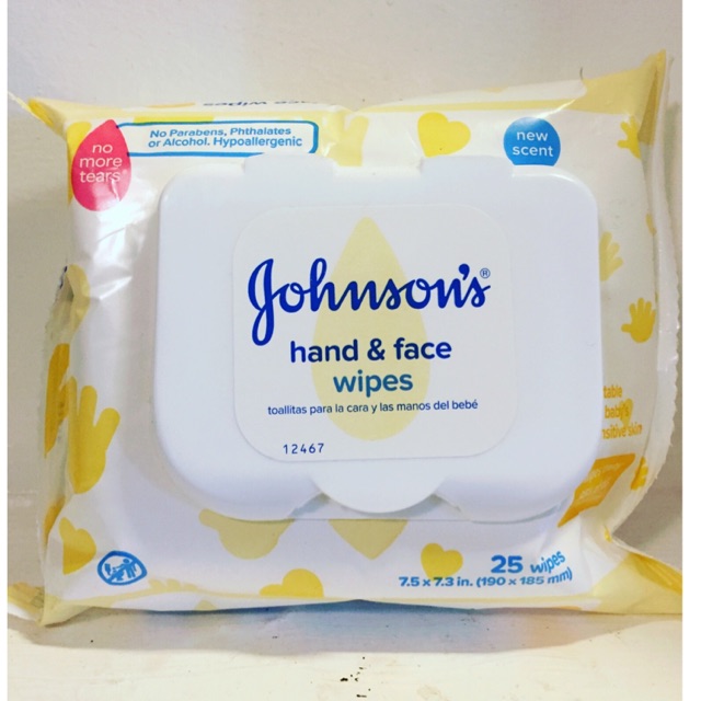 johnson and johnson face wipes
