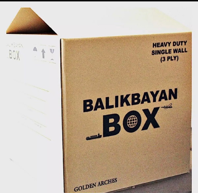 3PLY Single Wall Balikbayan Box (20 x 20 x 20 inches) ONLY 1 SET PER
