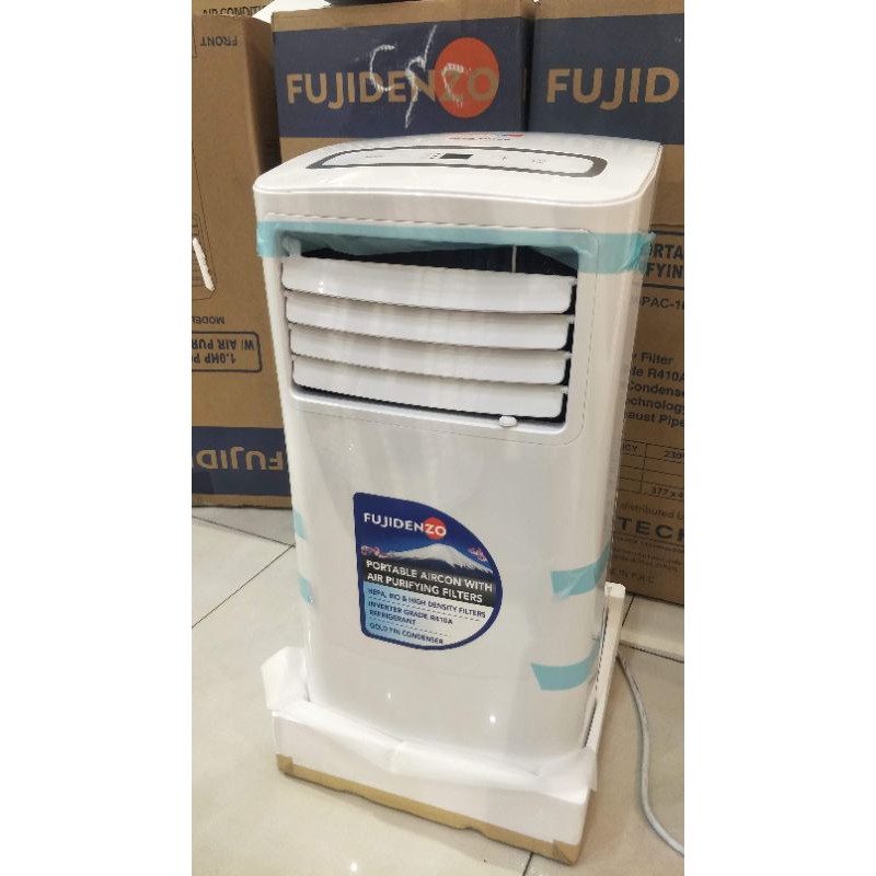 Fujidenzo 1.5 Hp inverter grade Portable Aircon with Air Purifying