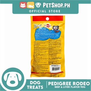 24pcs Pedigree Rodeo Beef and Liver 90g Dog Treats, Twist Stick #5