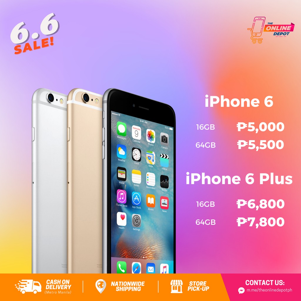 Iphone 6 Plus Prices And Online Deals Jun 21 Shopee Philippines