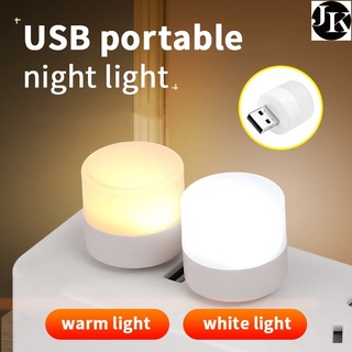 JK 1w Night Light Bedroom Bedside Corridor Toilet Emergency Night Light USB Light Warm Lamp