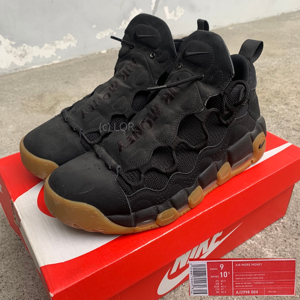 nike air more money black