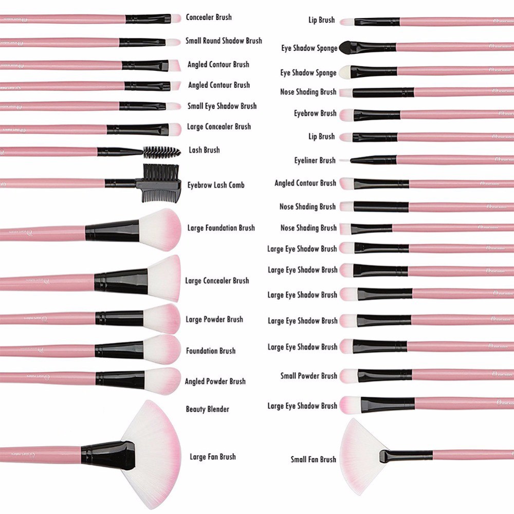 32 Makeup Brushes Uses And Names