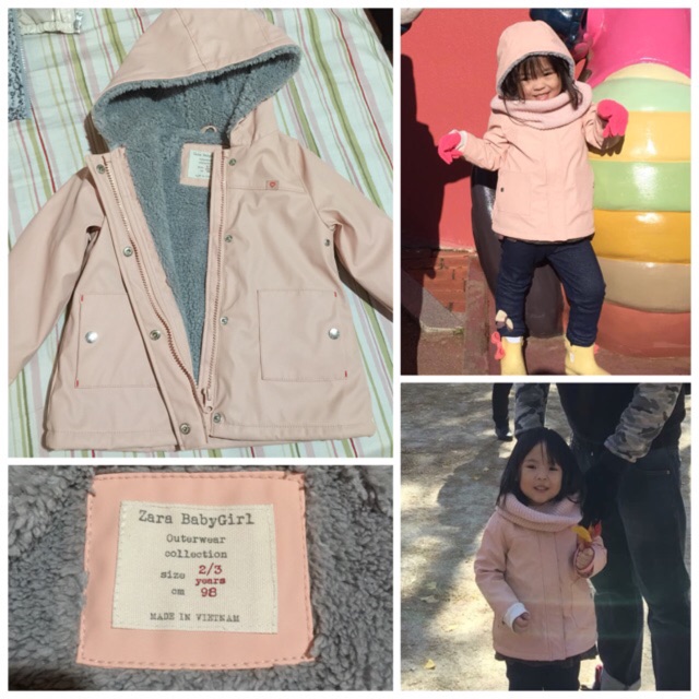 zara baby girl outerwear collection