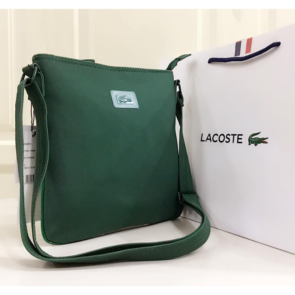 Best Seller Authentic Quality Lacoste Sling Bag, With Dust Bag, Tag ...
