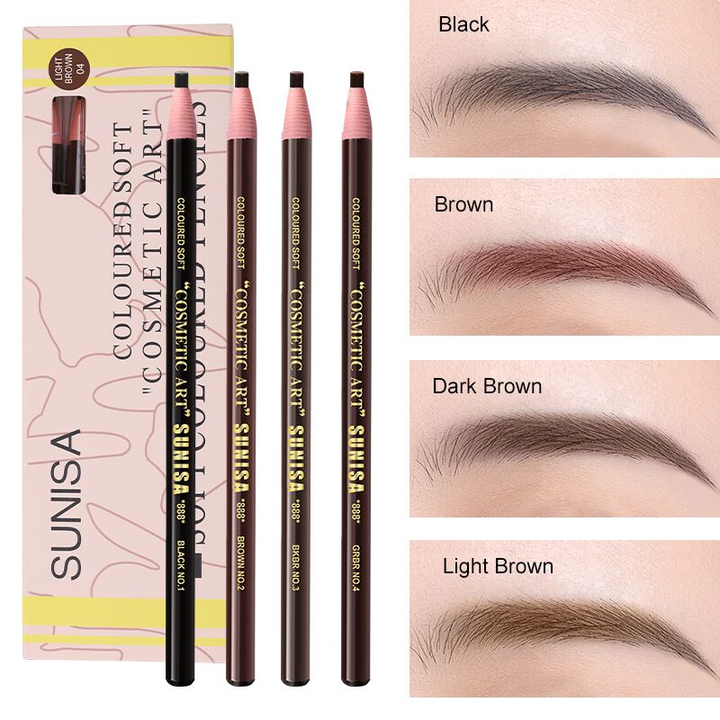 Waterproof COLOURED SOFT COSMETIC ART SUNISA Eyebrow Brow Definer