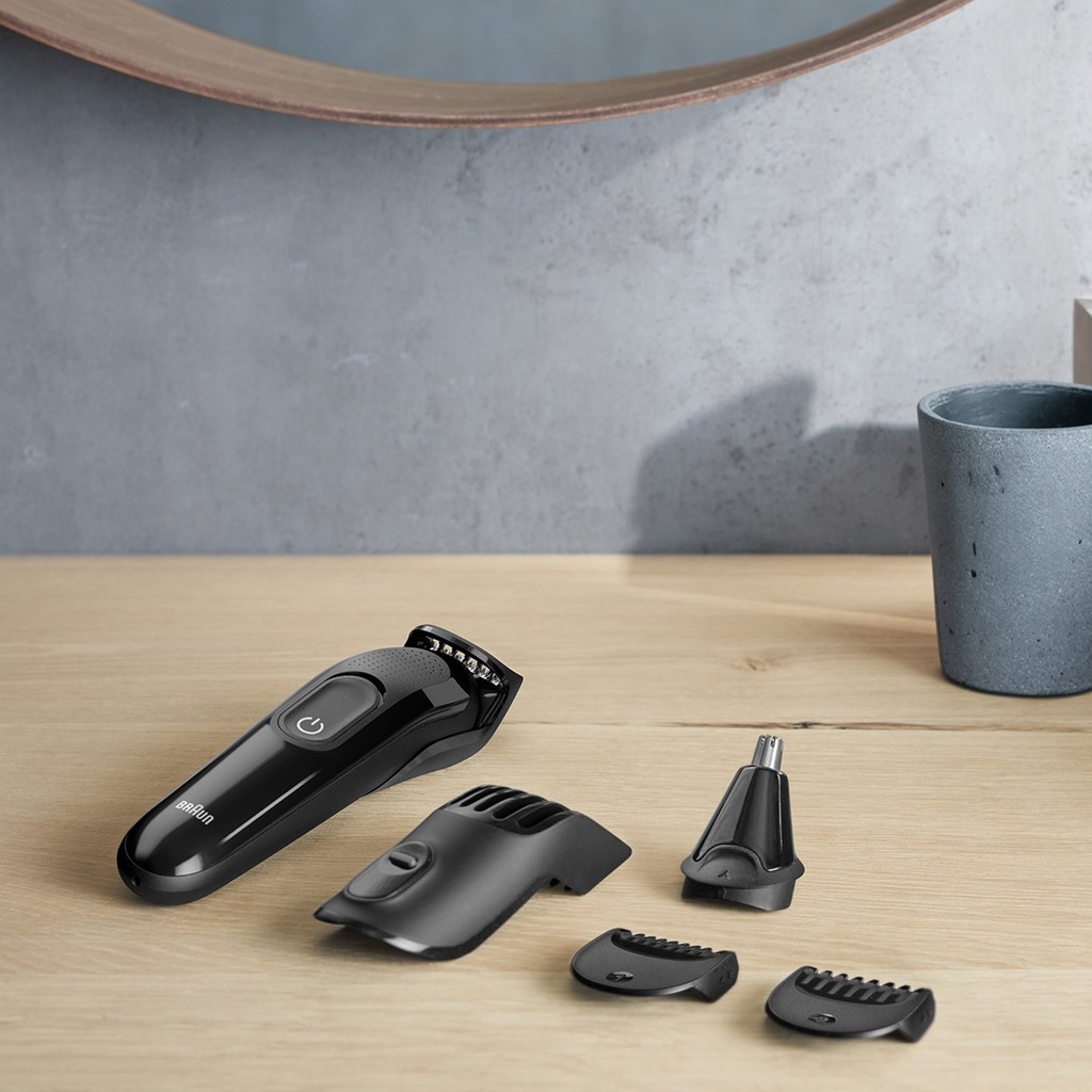 braun 6 in 1 face and head trimming kit