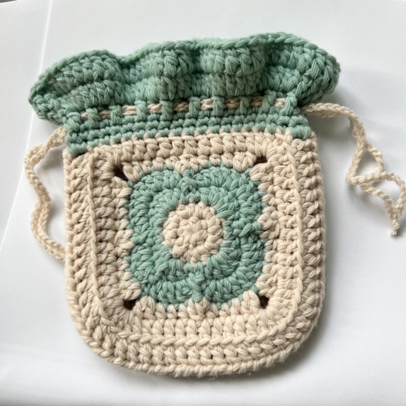 Granny Square Pouch Crochet | Shopee Philippines