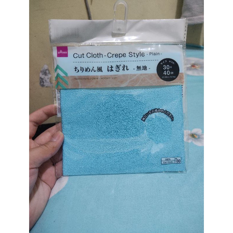 DAISO CUT CLOTH CREPE STYLE FABRIC Shopee Philippines