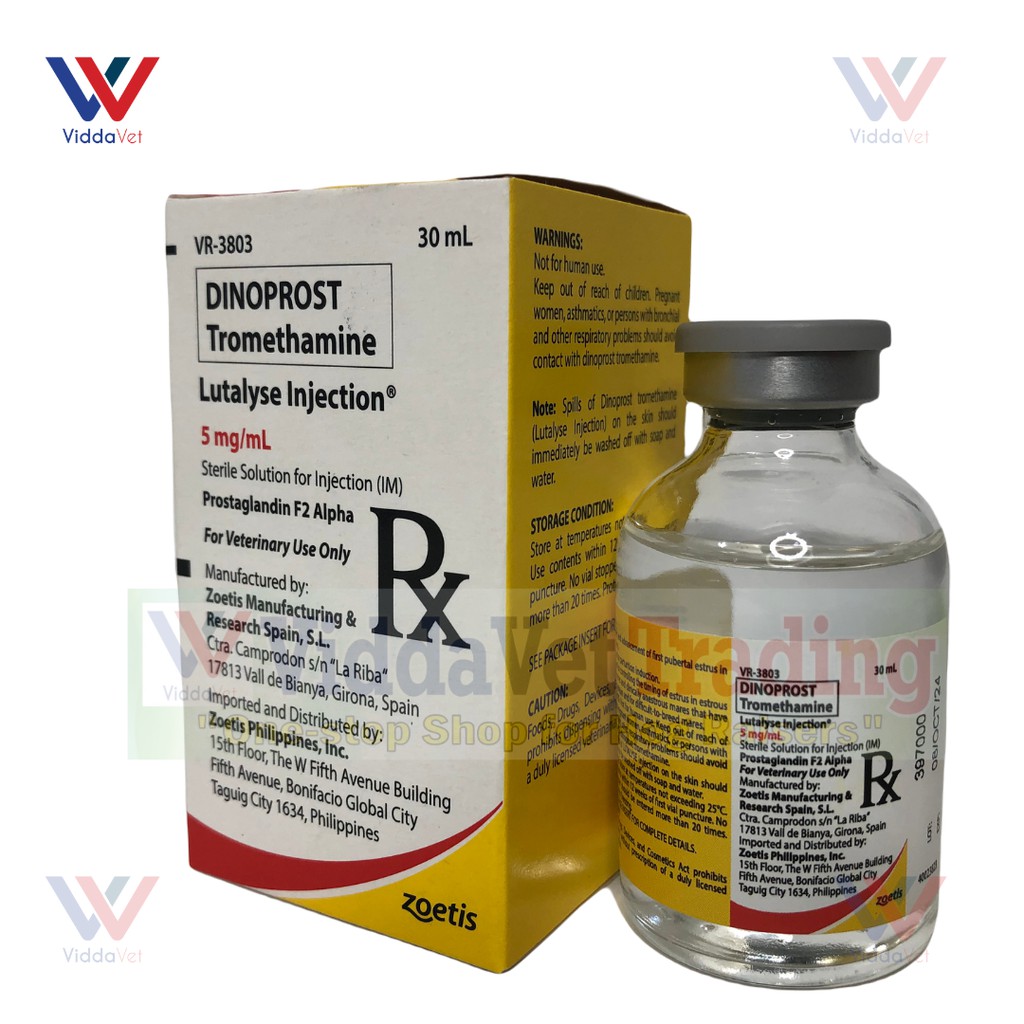 Lutalyse 30ml Per Ml Dinoprost Tromethamine 5 Mg For Pig Shopee Philippines
