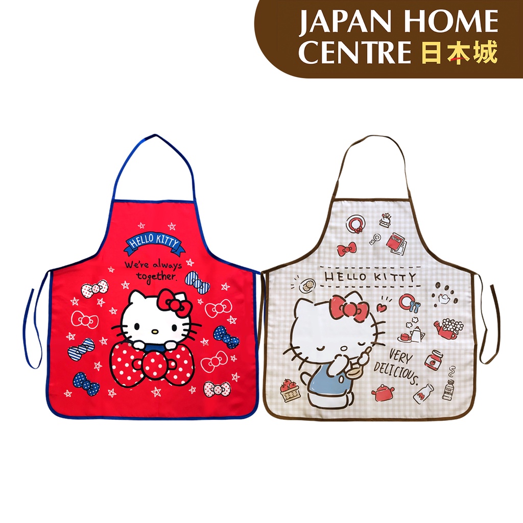 Hello Kitty 100 Polyester Woven Apron [Japan Home] Shopee Philippines