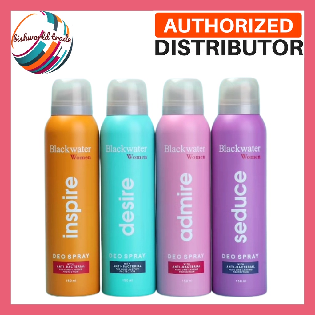 Blackwater Deo Spray Women 150ml (Desire, Adore, Inspire, Seduce